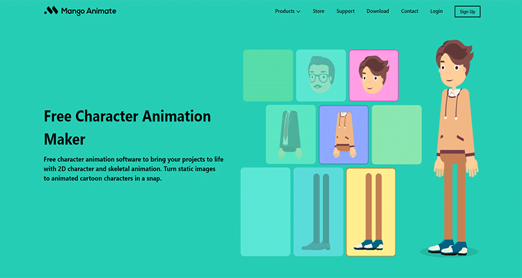 01 software de animación de personajes en 3d