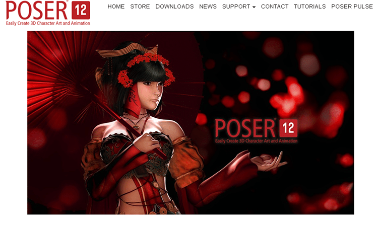 角色設計軟件-poser