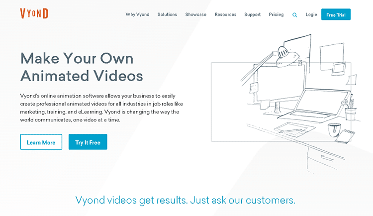 софтуер за създаване на карикатури-vyond