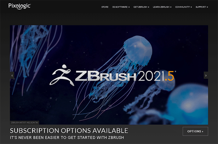 софтуер за дизайн на персонажи-zbrush