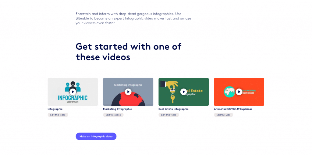 Animovaný Video Maker-Biteable