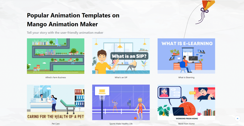 Infographic moive maker-Mango Animate Animation Maker