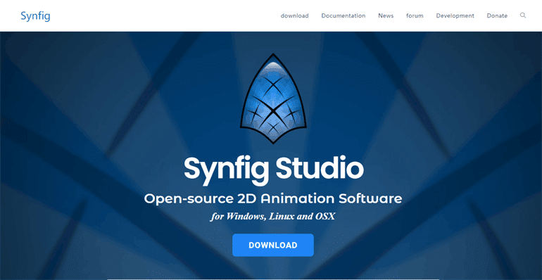 Synfig Studio: odprtokodna programska oprema za 2D animacijo