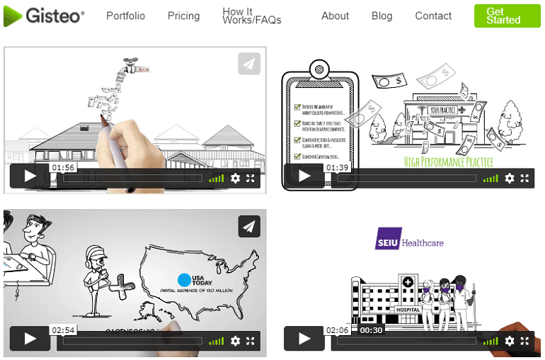 Whiteboard Animation Studio Review Gisteo