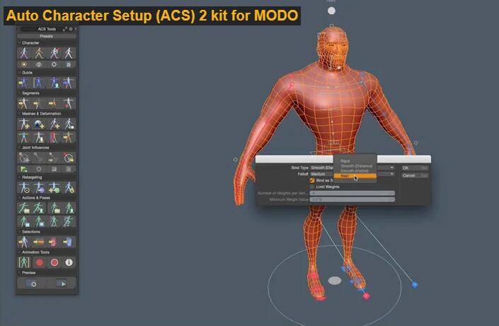 software-ul de animație TOP 19 Auto Character Setup