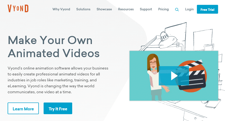 Bästa Whiteboard Animation Software - Vyond