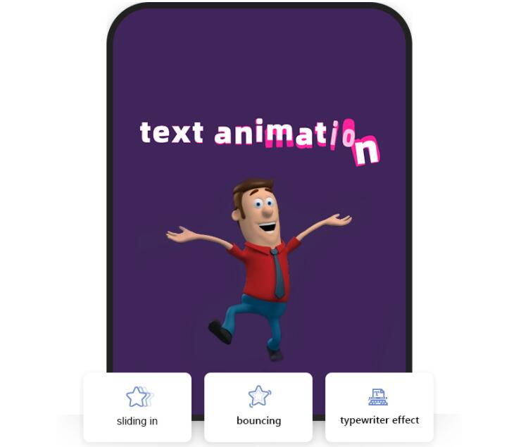 Bästa textvideotillverkaren Mango Animate Text Video Maker specialeffekt