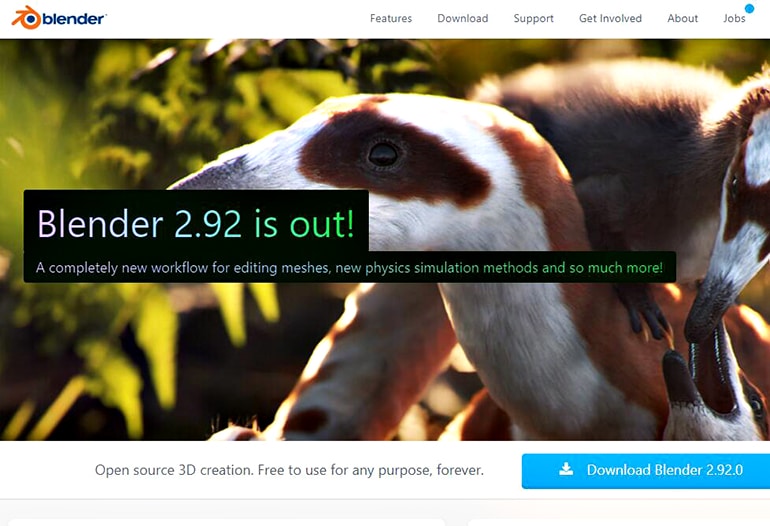 Blender: a open-source 3D creation