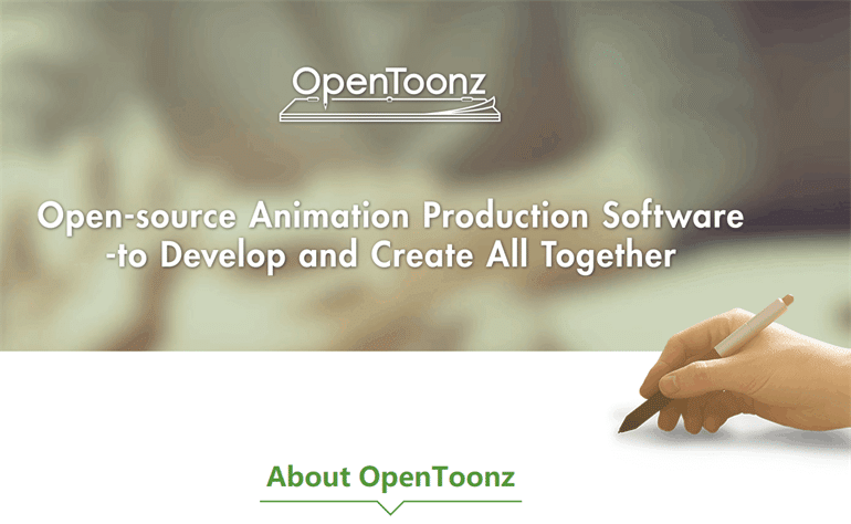 OpenToonz：a open-source animation software online program