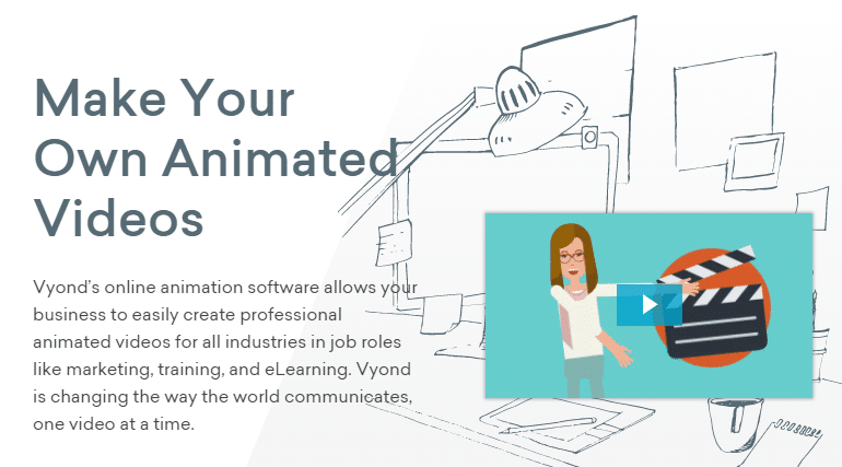 Top Whiteboard Animation Tool - Vyond