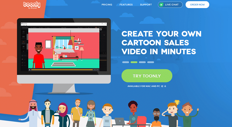 Whiteboard Animation Tool - Toonly