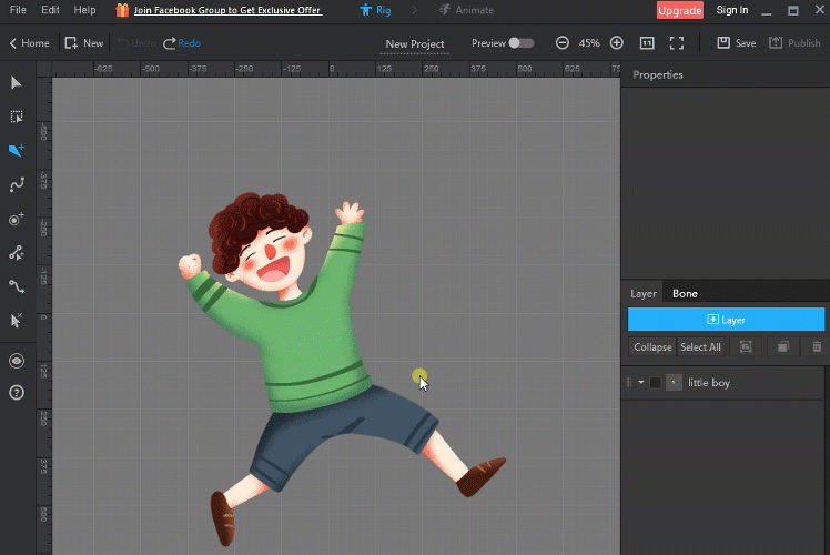 mango animate make 2D rigging in 5 minutes step2.gif