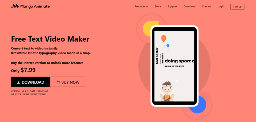 Mango Animate Text Video Maker
