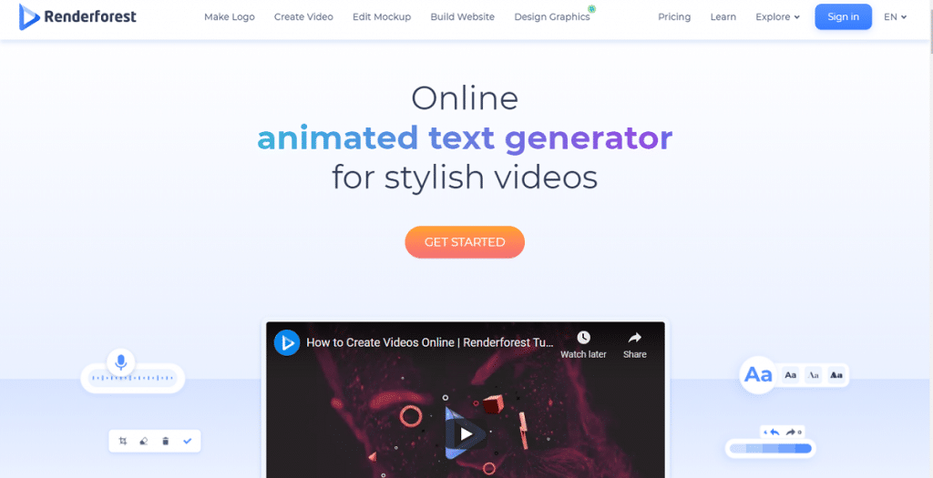 online text animation maker