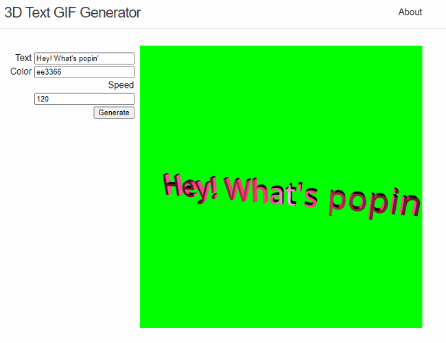 3dtext2gif