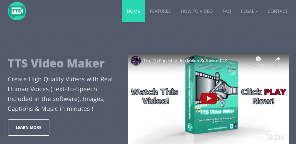 TTS Videomaker text to speech video maker