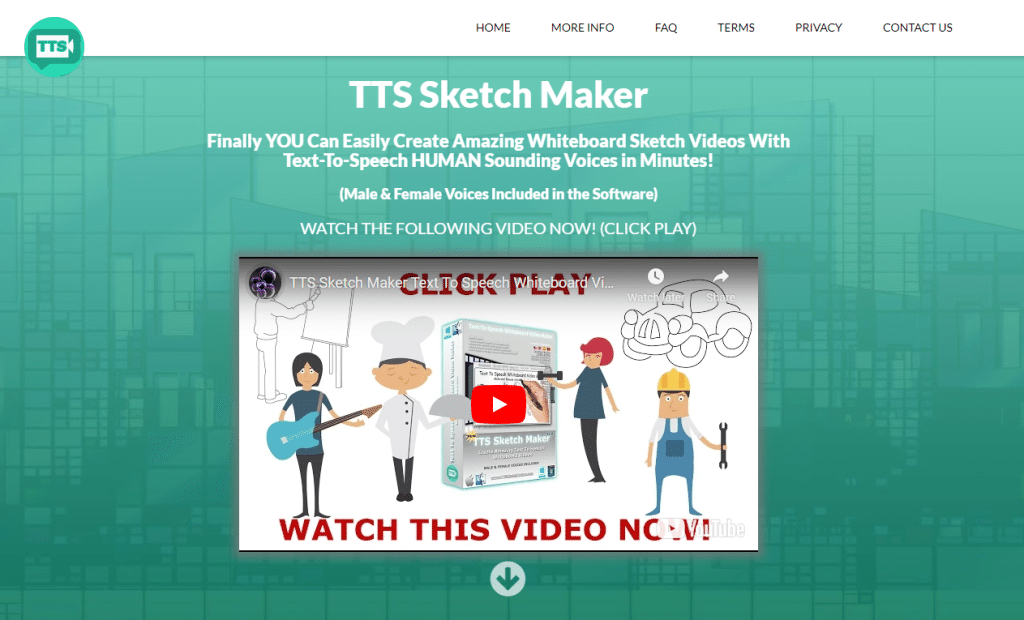 Phần mềm hoạt hình bảng trắng hàng đầu - TTS Sketch Maker