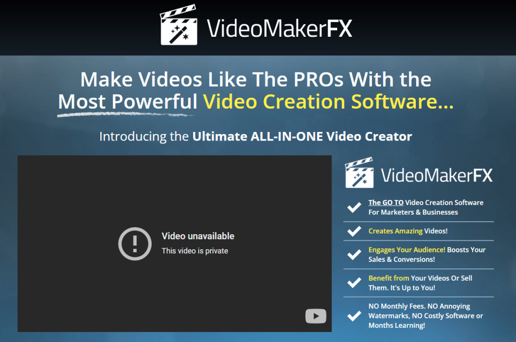 أفضل صانع فيديو السبورة - VideoMakerFX