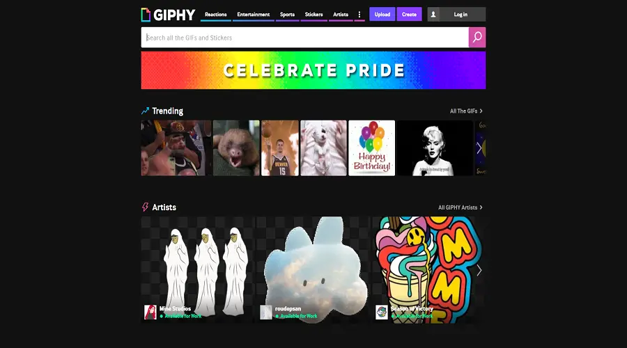 Giphy, Software