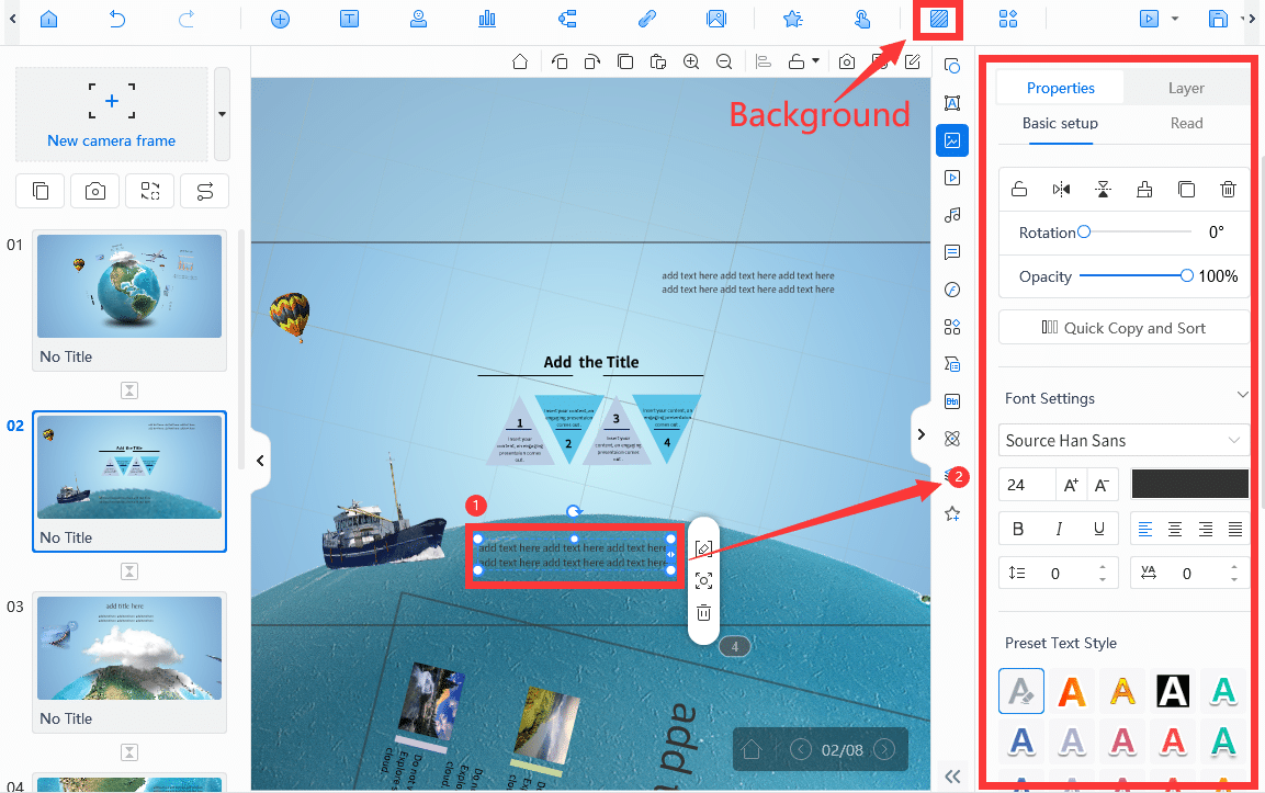 Customize Your Slides In This Video Presentation Maker