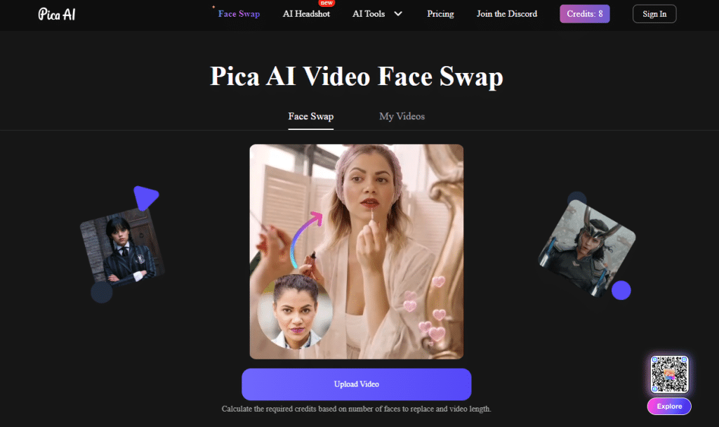 video face swap, AI face swap video