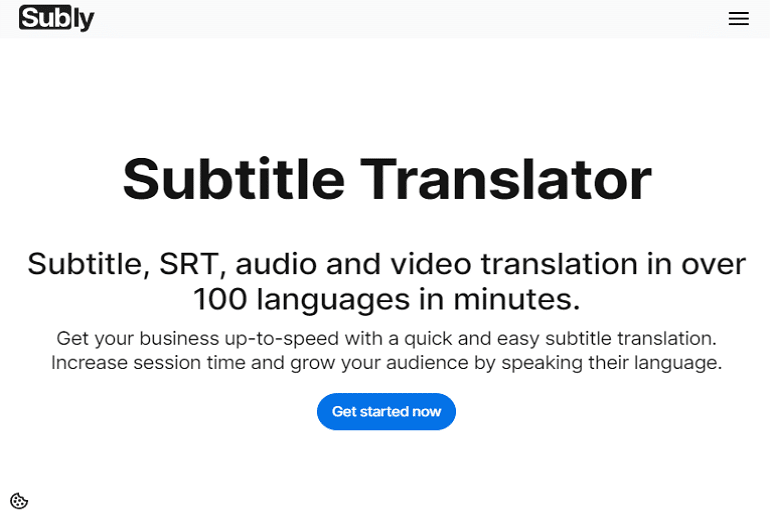 KI-Untertitelübersetzer Subly