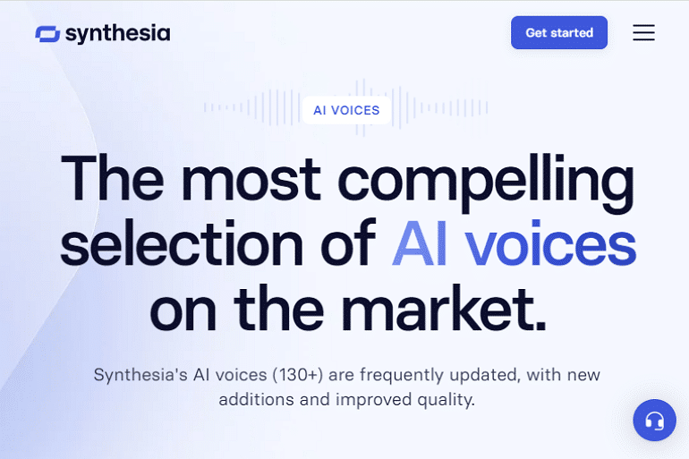 ai voice over generator free Synthesia