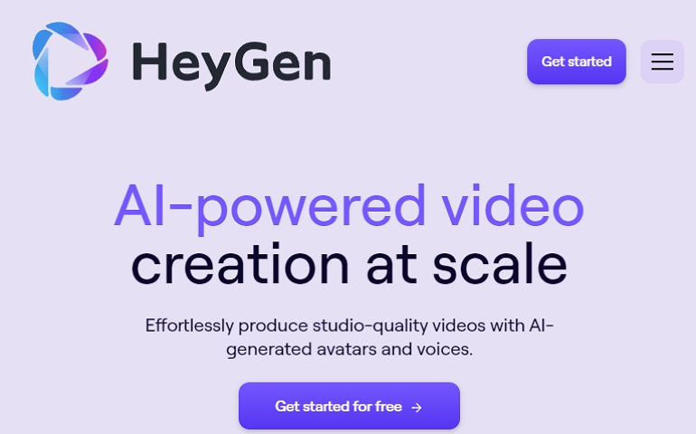 ボイスオーバージェネレーター HeyGen