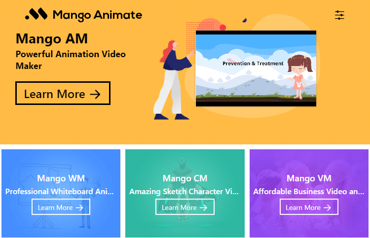 最高の無料ビデオ編集ソフトウェア Mango Animate