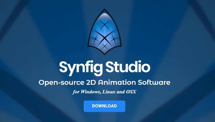 תוכנת אנימציה בקוד פתוח 1 Synfig Studio