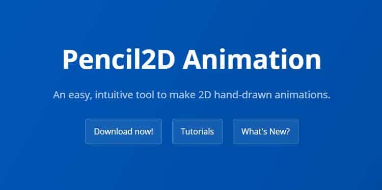 ซอฟต์แวร์แอนิเมชันโอเพ่นซอร์ส 2 ดินสอ 2D แอนิเมชัน