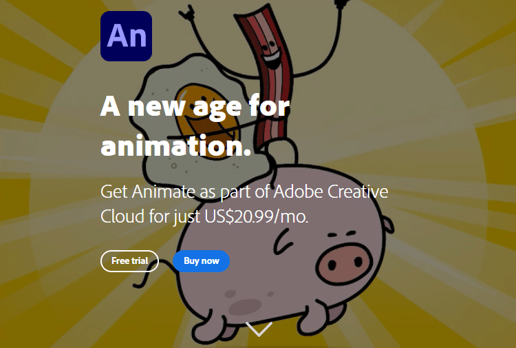 Top 2D Animation Software Adobe Animate CC