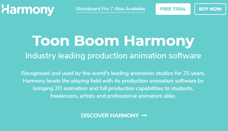 2D-animaatioohjelmisto: Toon Boom Harmony  