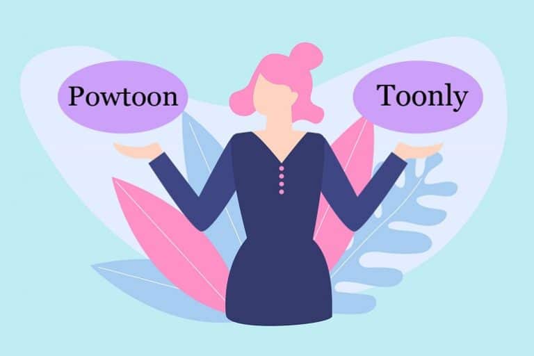 „Powtoon“ alternatyva „Powtoon vs Toonly“ ir daugiau panašios programinės įrangos palyginimas