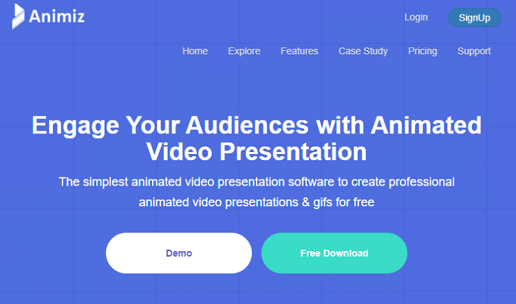 Den bästa animerade förklararen Video Maker Animiz