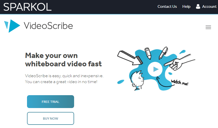 Najbolji animirani objašnjavač Video Maker VideoScribe