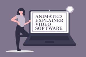 Animācijas skaidrojošā video programmatūra