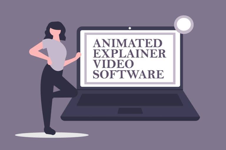 애니메이션 설명자 비디오 소프트웨어