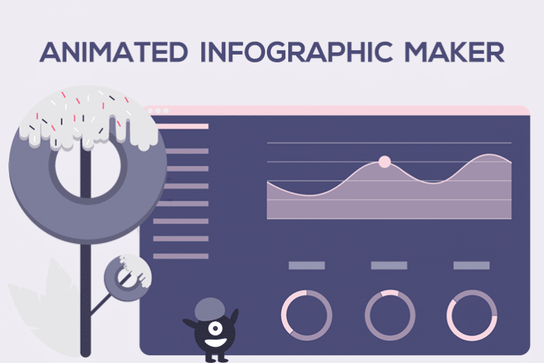 Простой анимированный конструктор инфографики Mango Animation Maker