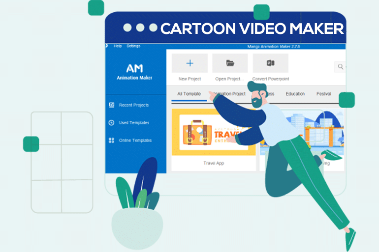 Easy to Use Cartoon Video Maker
