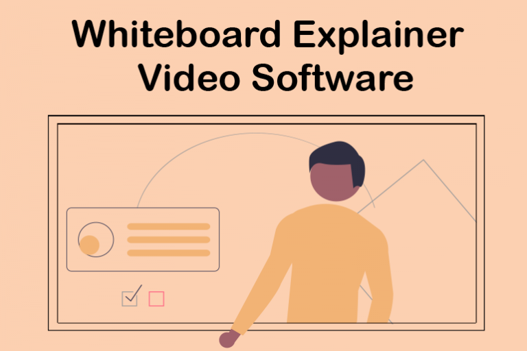 Whiteboard Explainer 비디오 소프트웨어로 모든 것을 쉽게 설명