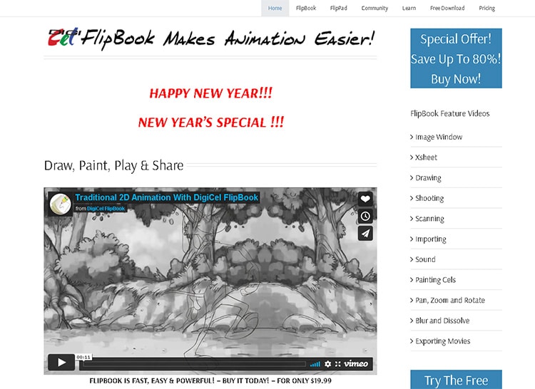 adobe animation maker-digicel flipbook