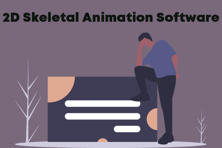 Software pro 2D animaci skeletu