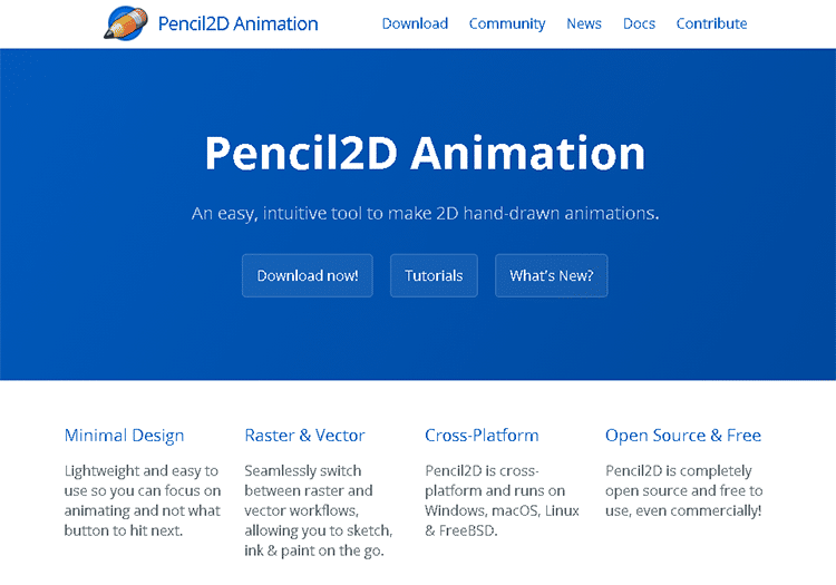 software de animación para pc-pencil2D