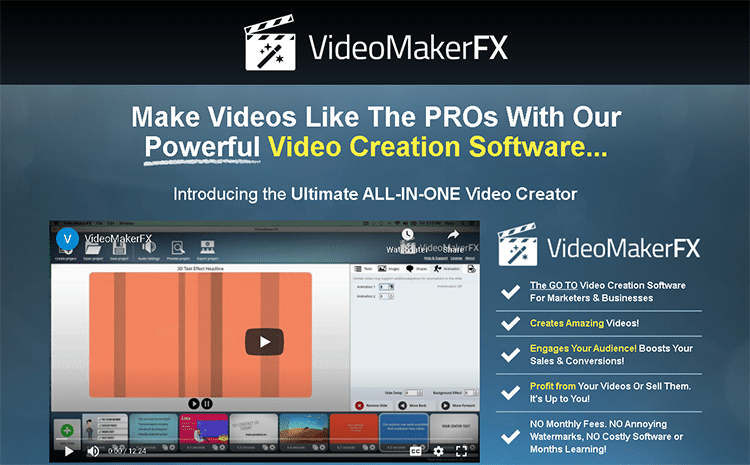 cartoon creator software-videomakerfx