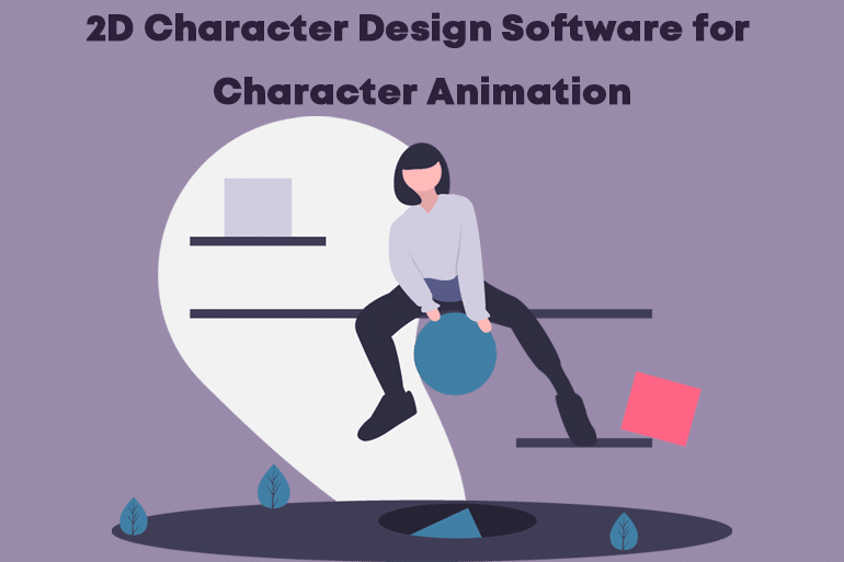 2D character design software for character animation