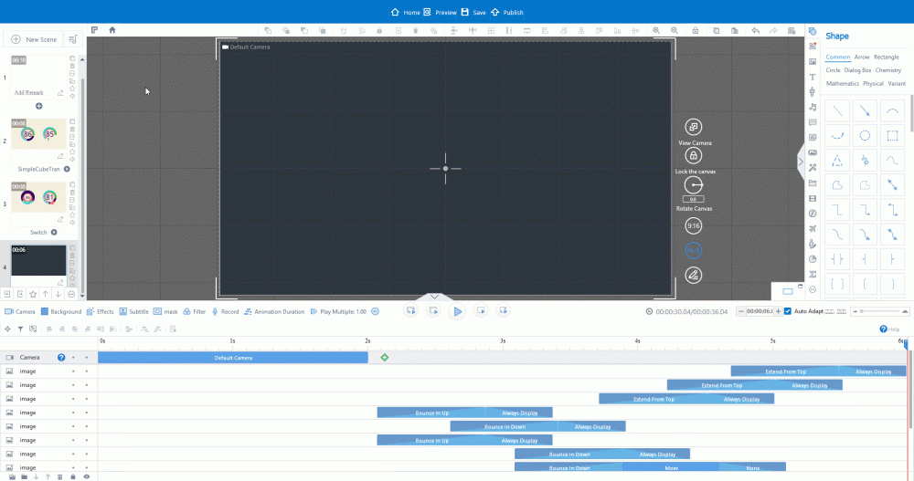 Create Animated Infographics Layout