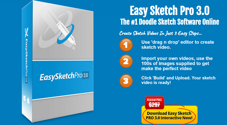 最佳塗鴉視頻製作工具 - Easy Sketch Pro