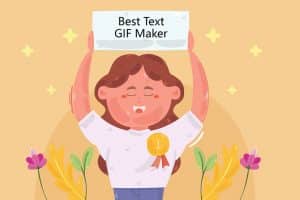 Najboljša funkcija besedilnega gif animatorja