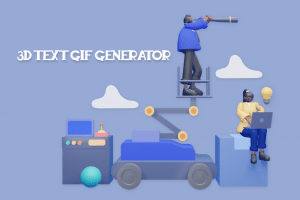 8 Būtinas 3D teksto GIF generatorius